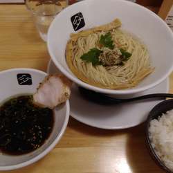 鶏つけそば・ごはん