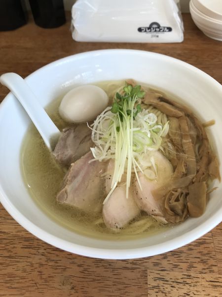 「特製鳥塩」@麺屋 心羽の写真