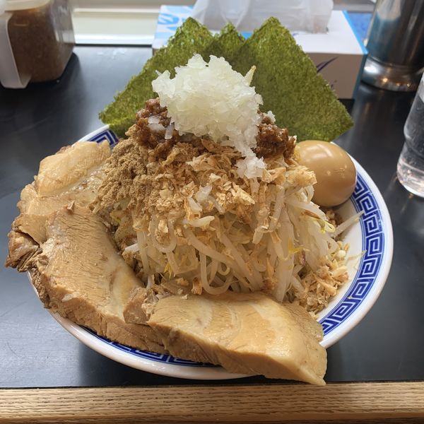 「まぜそば」@山勝角ふじ 南流山店の写真