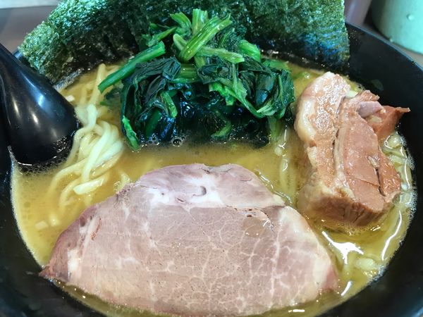 「太麺肉入り3点盛 1,000円」@誠屋 大森山王店の写真