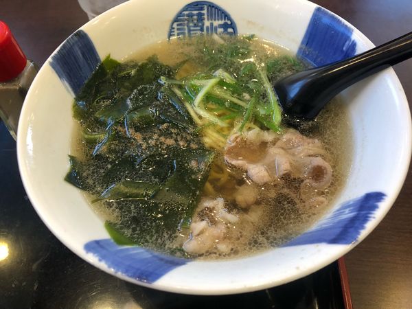「牛肉和風ラーメン」@讃岐屋 西原店の写真