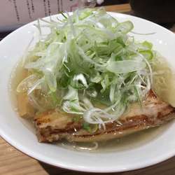 葱塩らぁめん+葱増し