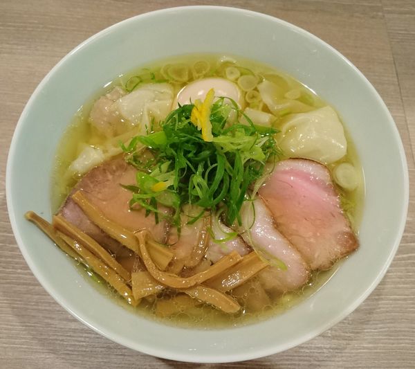 「特製塩そば」@中華そば 和渦 TOKYOの写真