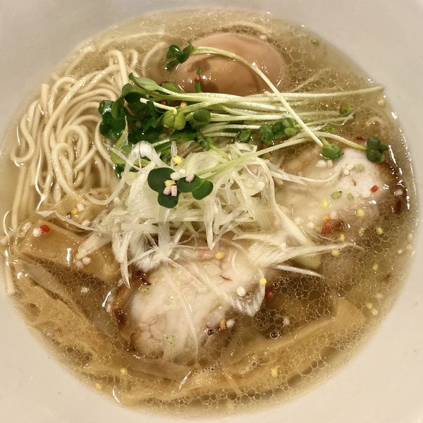 「塩そば」@麺屋 佳佳の写真