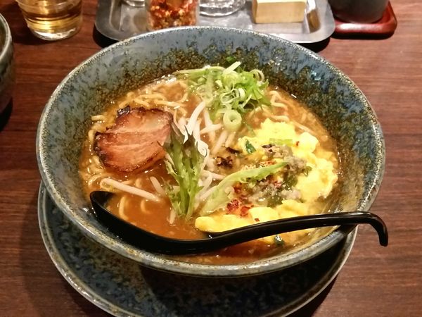 「元気の出るみそラーメン」@ラーメン札幌一粒庵の写真