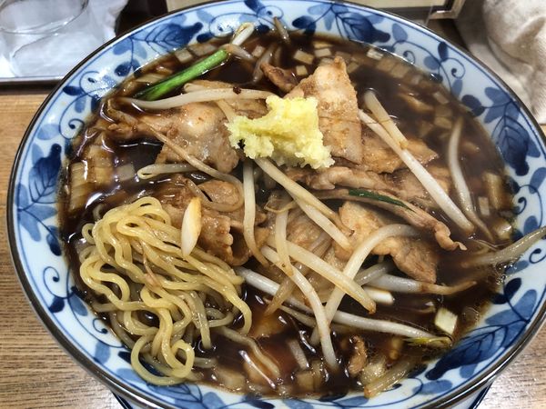 「焼肉ラーメン980円」@中華そば 佐とうの写真