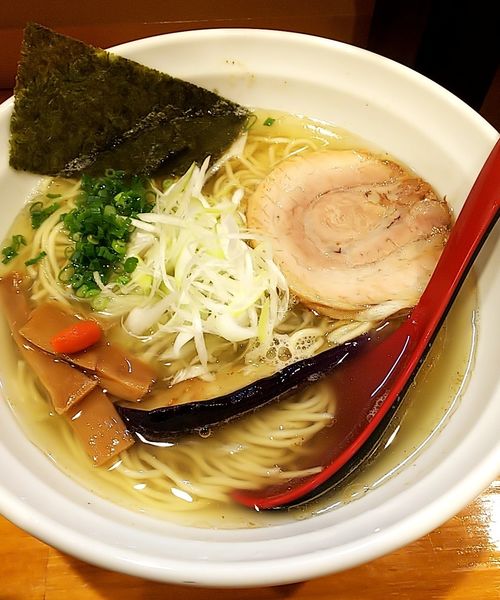 「魚介塩ラーメン」@らーめん元気の写真