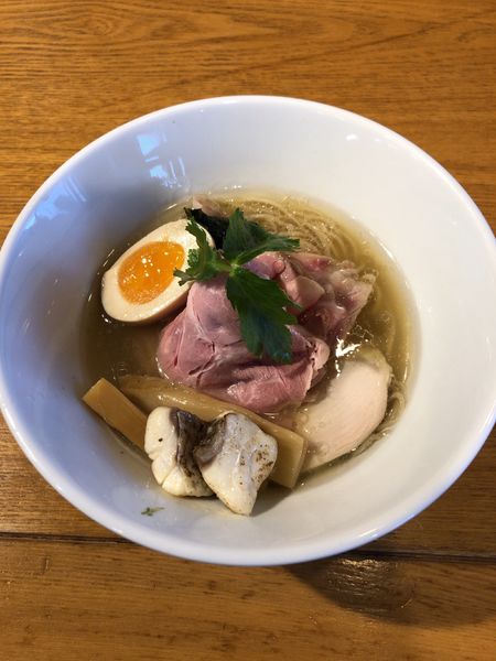 「特製芳醇真鯛そば」@寿製麺よしかわ 坂戸店の写真
