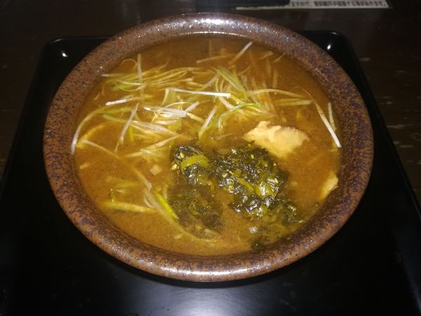 「中華そば小(735円)+高菜(180円)」@もちもちの木 白岡店の写真