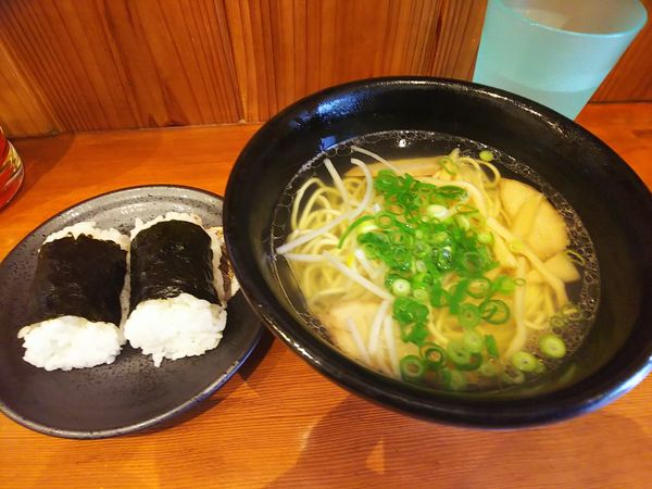 「中華そばミニ」@モリスの写真