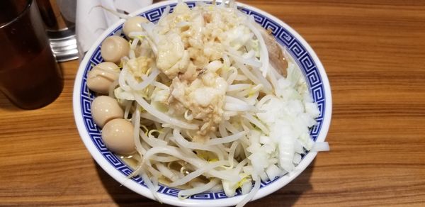 「びんにぼ並+うずら卵」@びんびん豚の写真