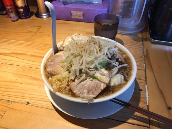 「ラーメン＋チャーシュー」@麺屋 本日も晴天ですの写真