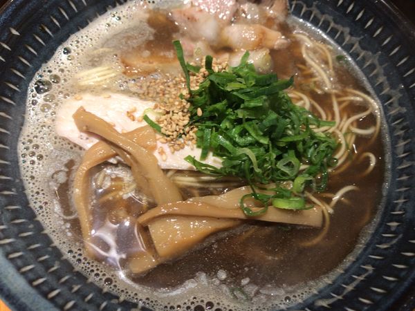 「地鶏中華そば880円-クーポン100円引き」@麺屋 他力の写真