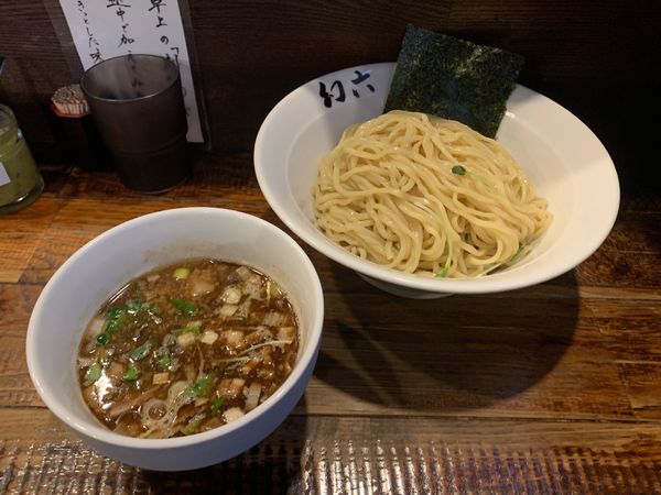 「醤油つけそば」@中華そば 幻六の写真