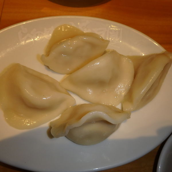 「尾道らーめん(730円)、水餃子(380円→無料)」@らあめん花月嵐 日野大坂上店の写真