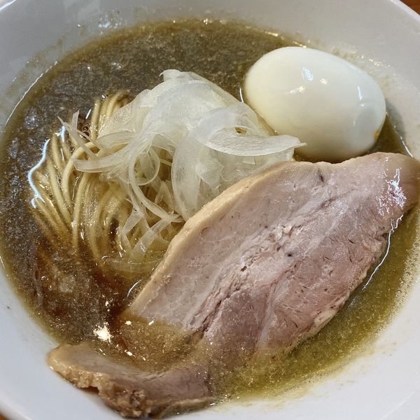 「中華ソバ+味玉」@煮干中華ソバ イチカワの写真