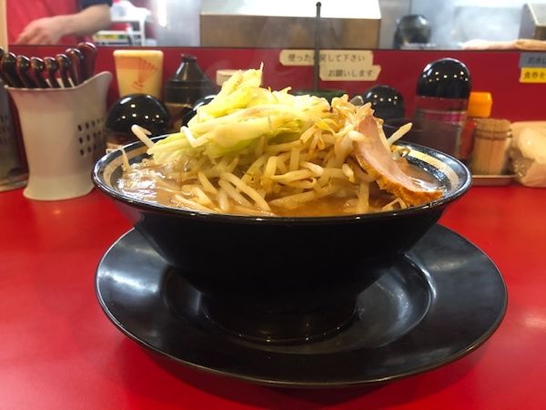 「野菜ラーメン」@家系ラーメン 熊田家の写真