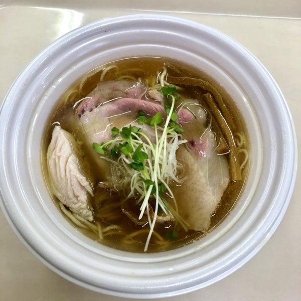 「【TRYラーメン大賞フェスティバル】煮干しそば￥880」@中華そば しば田の写真