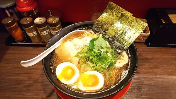 「特製煮干し中華そば 大盛」@麺屋 Rai遥の写真