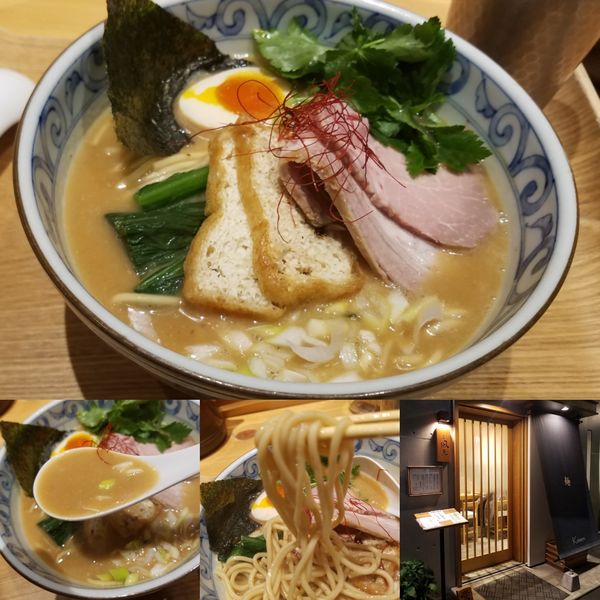 「酒粕濃厚そば¥1100」@銀座 風見の写真