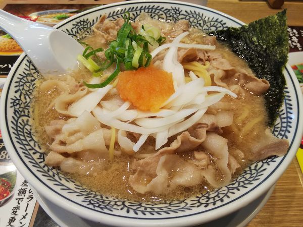 「肉そば　肉ダブル　：硬め」@初代丸源ラーメン 上田店の写真