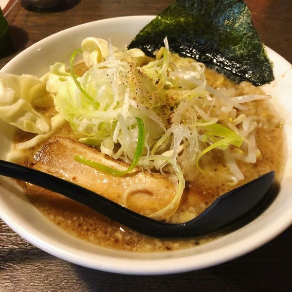 「ぶうとと（太麺）」@信州麺屋 とんずら －カエン－の写真