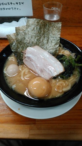 「味玉ラーメン醤油」@横浜ラーメン 湘家 前橋店の写真