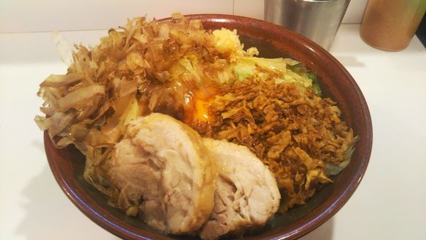 「汁なし・ニンニクマシカラメ」@ハイパーファットンの写真