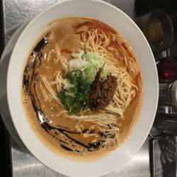 海老寿久担々麺（大盛り）＋追いリゾ