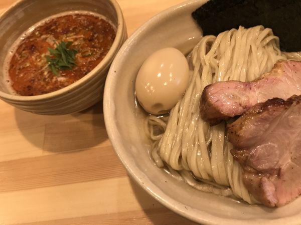 「特製担担つけ麺」@迂直の写真