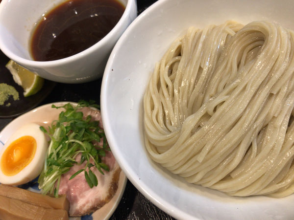 「‪丸鶏醤油つけ麺‬」@らぁ麺 幸跳の写真