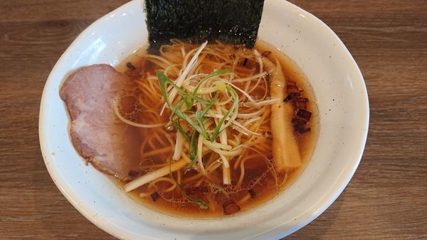 「清湯らーめん　６９０円」@らーめん流星の写真