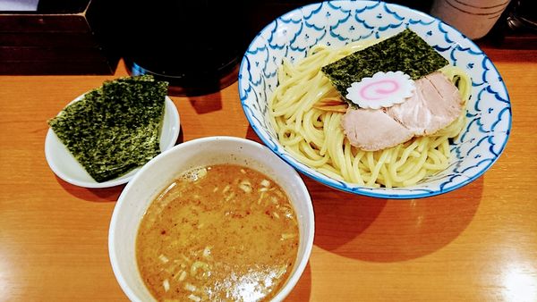 「つけめん(中)+海苔」@麺恋処 いそじの写真
