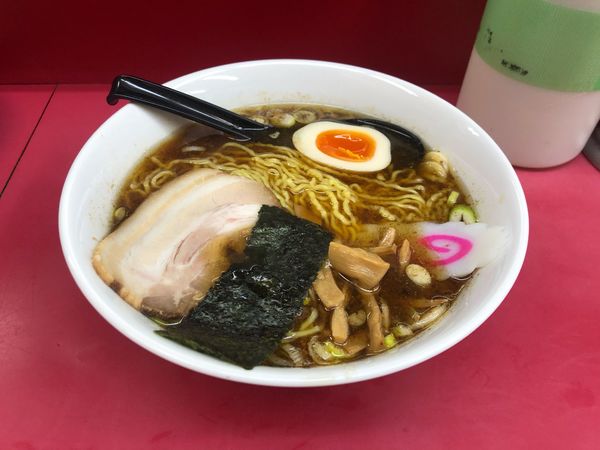 「醤油ラーメン　700円」@福実 志茂店の写真