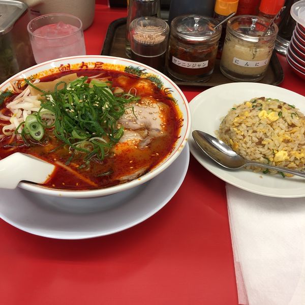 「辛みそラーメン辛さ増し」@ラーメン魁力屋 五反田店の写真