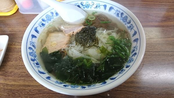 「カジメラーメン」@さすけ食堂の写真