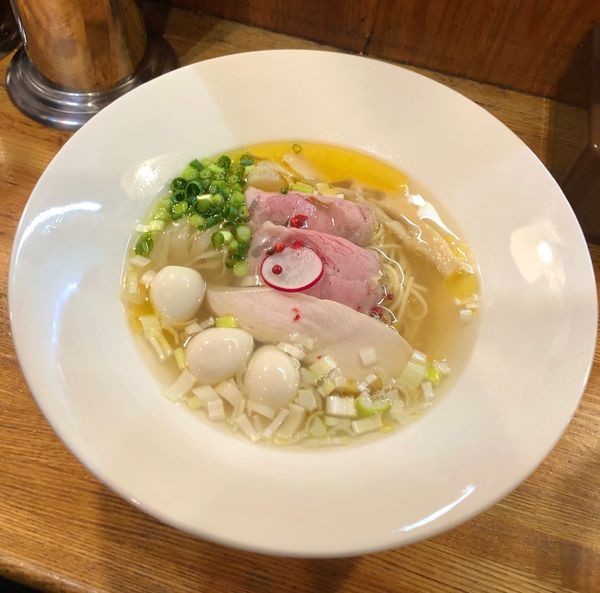 「限定・名古屋コーチンの清湯 ￥1480」@麺庵 小島流の写真
