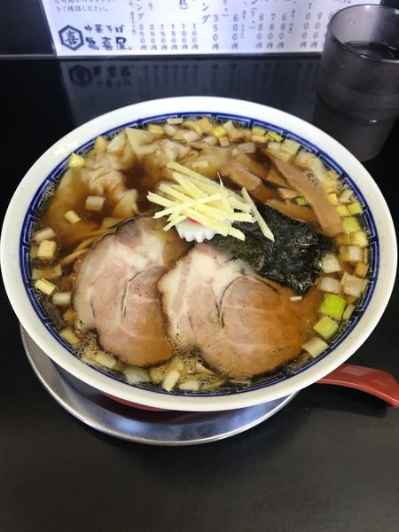 「ワンタン麺(並)」@中華そば 亀喜屋の写真