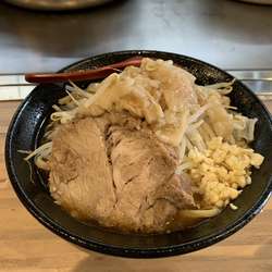 小ラーメン、油淋鶏丼