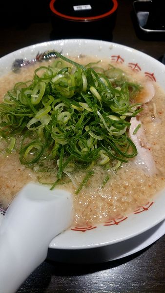「ラーメン ネギ多め 背脂多め」@来来亭 本庄店の写真