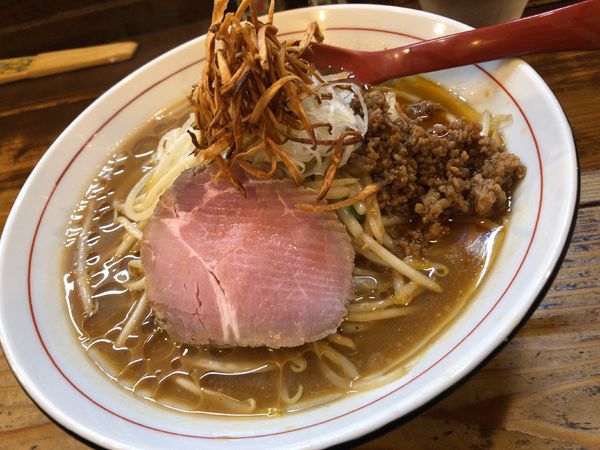 「味噌らーめん（大）」@東京味噌らーめん 鶉の写真