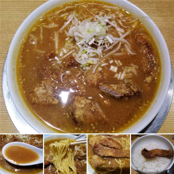 「排骨味噌ラーメン(季節限定)  1050円」@排骨担々 五ノ井の写真