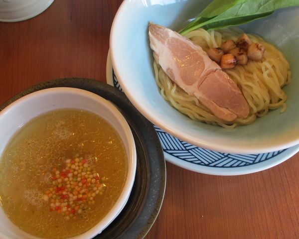 「貝塩つけ麺 800円」@SALT AIRの写真