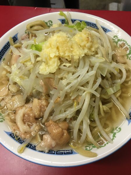「小ラーメン ヤサイ ニンニク アブラ」@ラーメン二郎 目黒店の写真