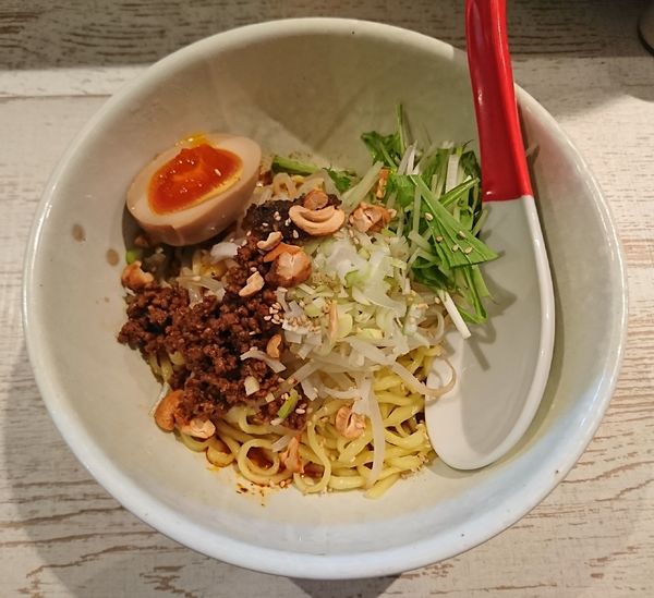 「汁なし担々麺(850円)」@麺屋 誉の写真