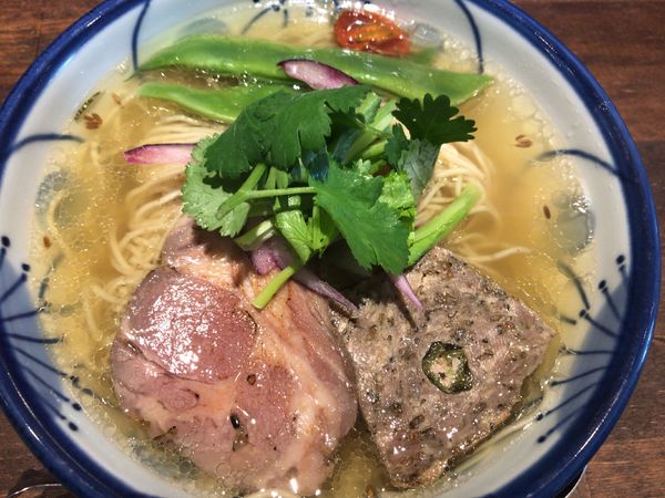 「ひつじそば1350円」@ひつじそば 人と羊の写真