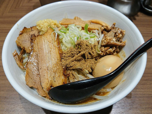 「特製みそまぜそば」@東京スタイルみそらーめん ど・みそ キッテグランシェ店の写真