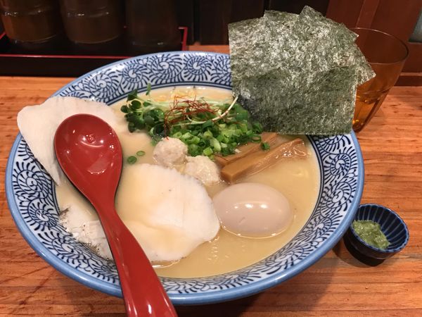 「特製濃厚鶏塩ラーメン」@赤坂麺処 友の写真