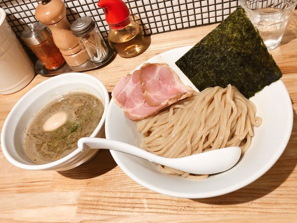 「煮干しつけ麺」@らーめん 改の写真