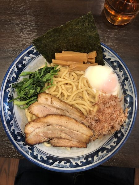 「油そば」@蝙蝠の写真